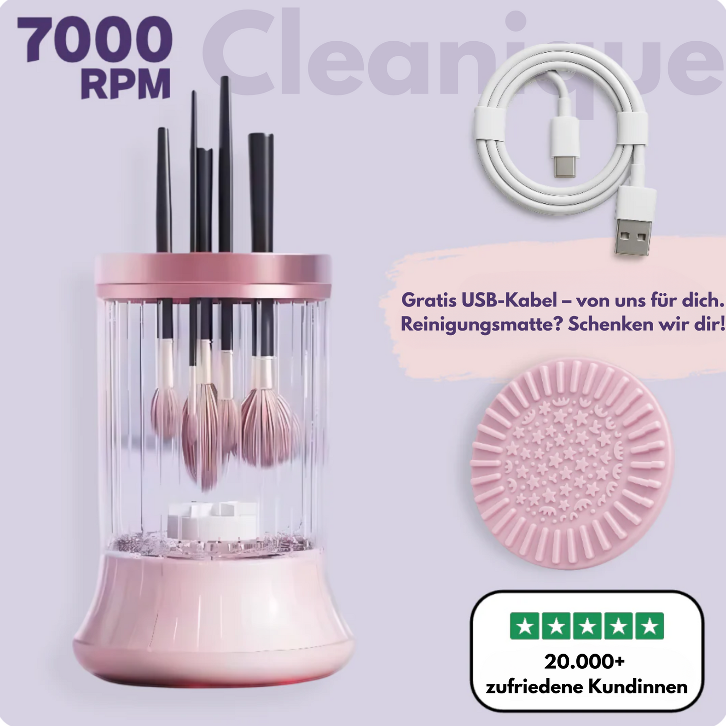 Cleanique – Für reine Pinsel & gesunde Haut