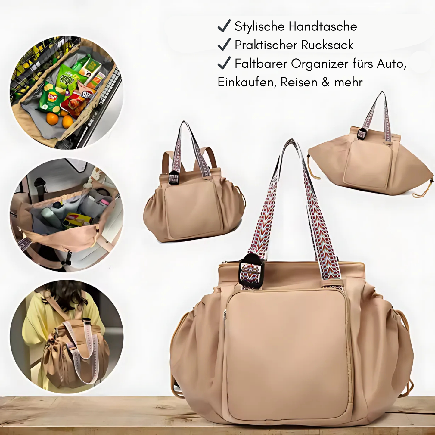CarryAll – Die Tasche, die für dich mitdenkt