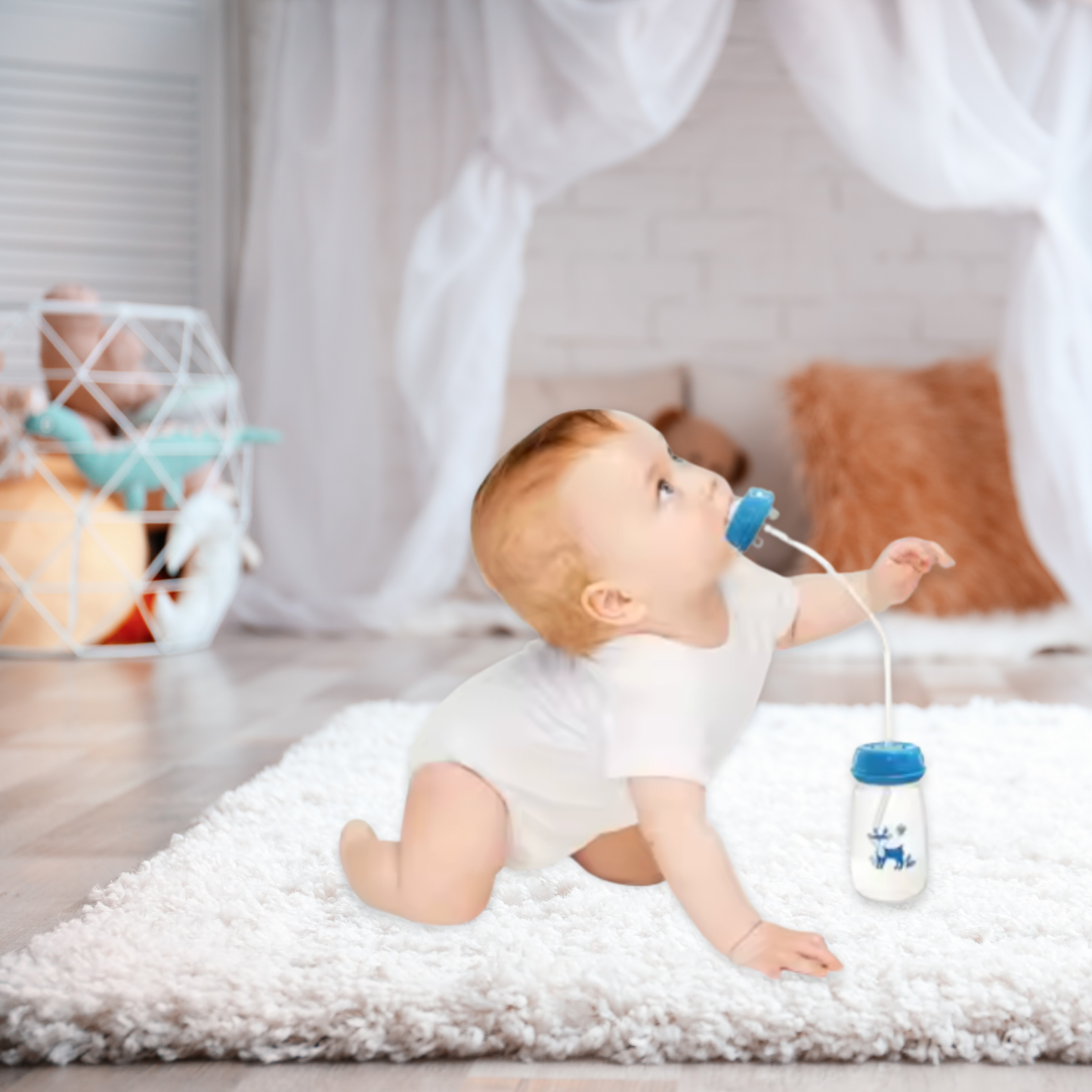 MimiBottle – Die Flasche, die sich selbst hält.