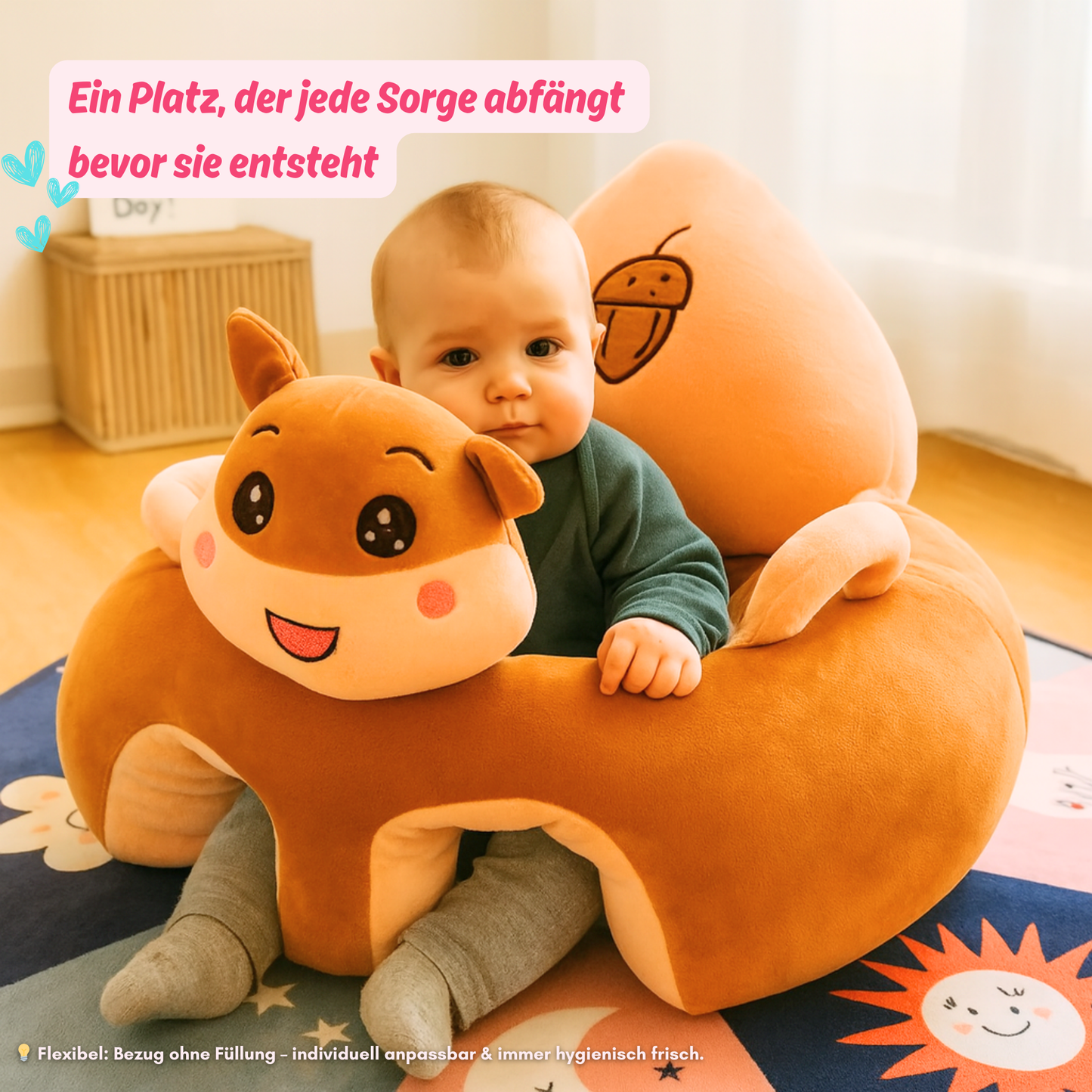 HappyHug – die süßeste Stütze fürs Baby.