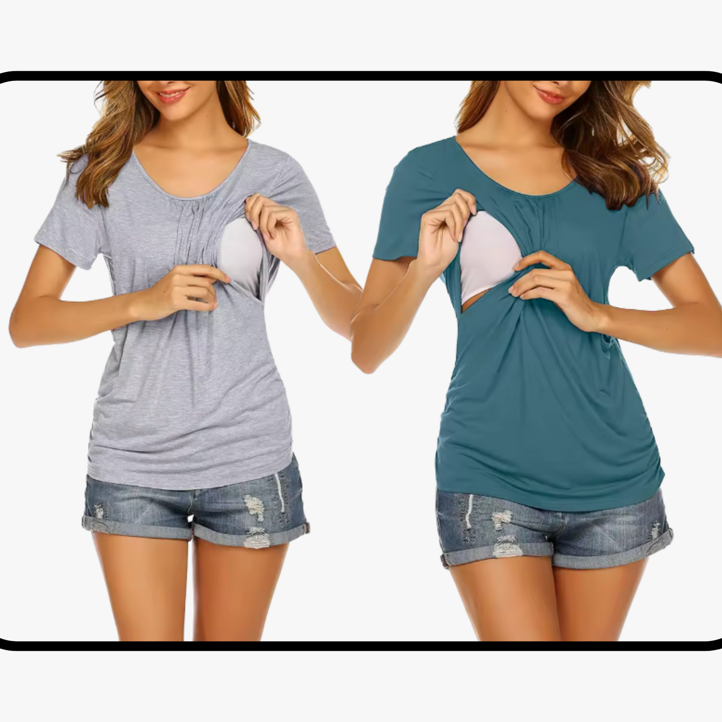 BellyEase – Dein 2-in-1 Mama-Shirt