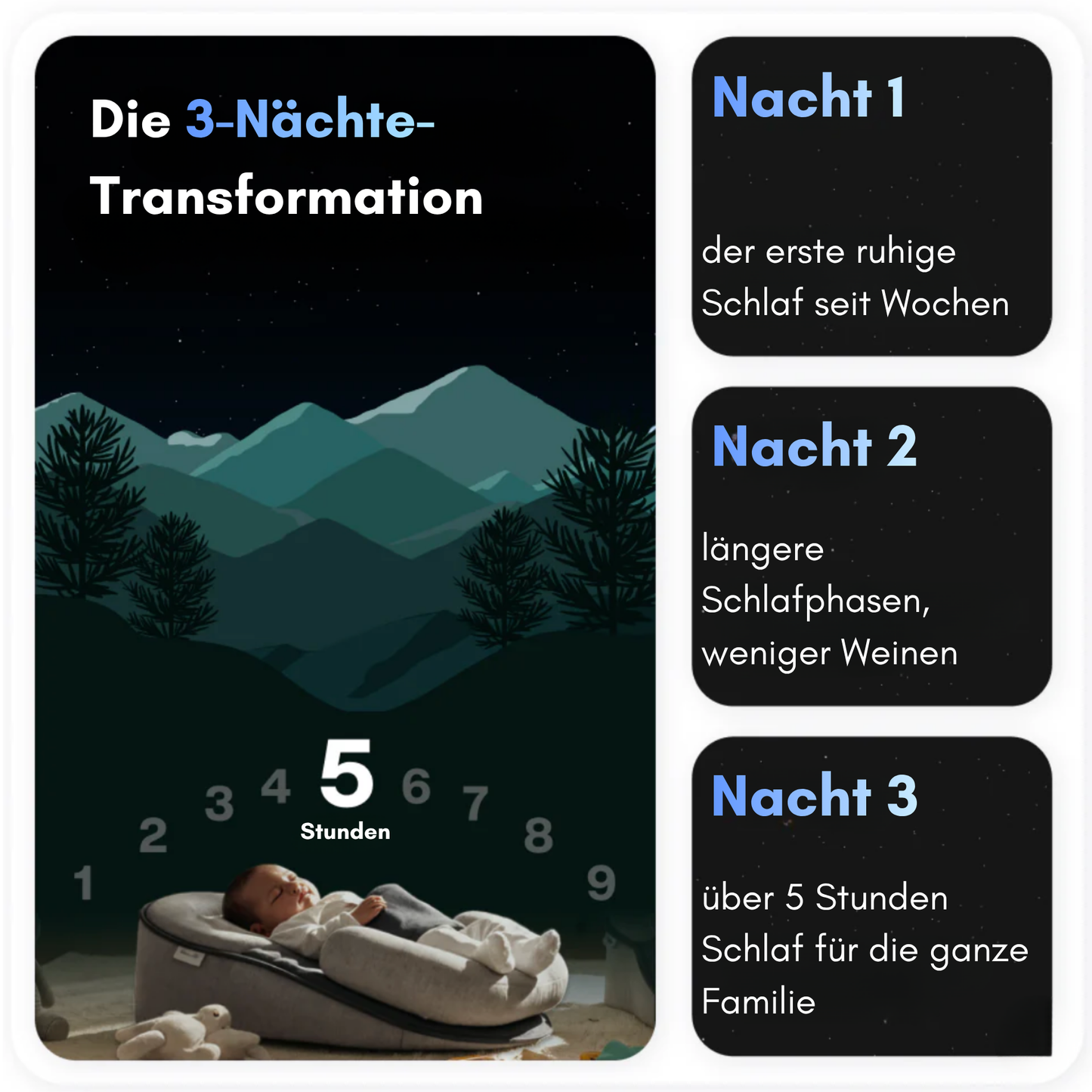 BabyCuddle - Medizinisch sicher. Himmlisch bequem.