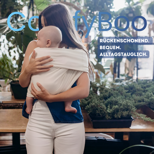 ComfyBoo - Die einfachste und bequemste Babytrage.
