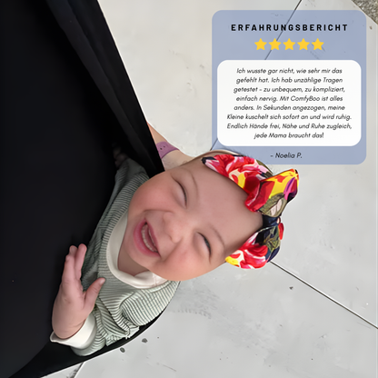 ComfyBoo - Die einfachste und bequemste Babytrage.