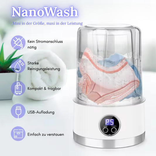 NanoWash – Sauber. Smart. Überall.