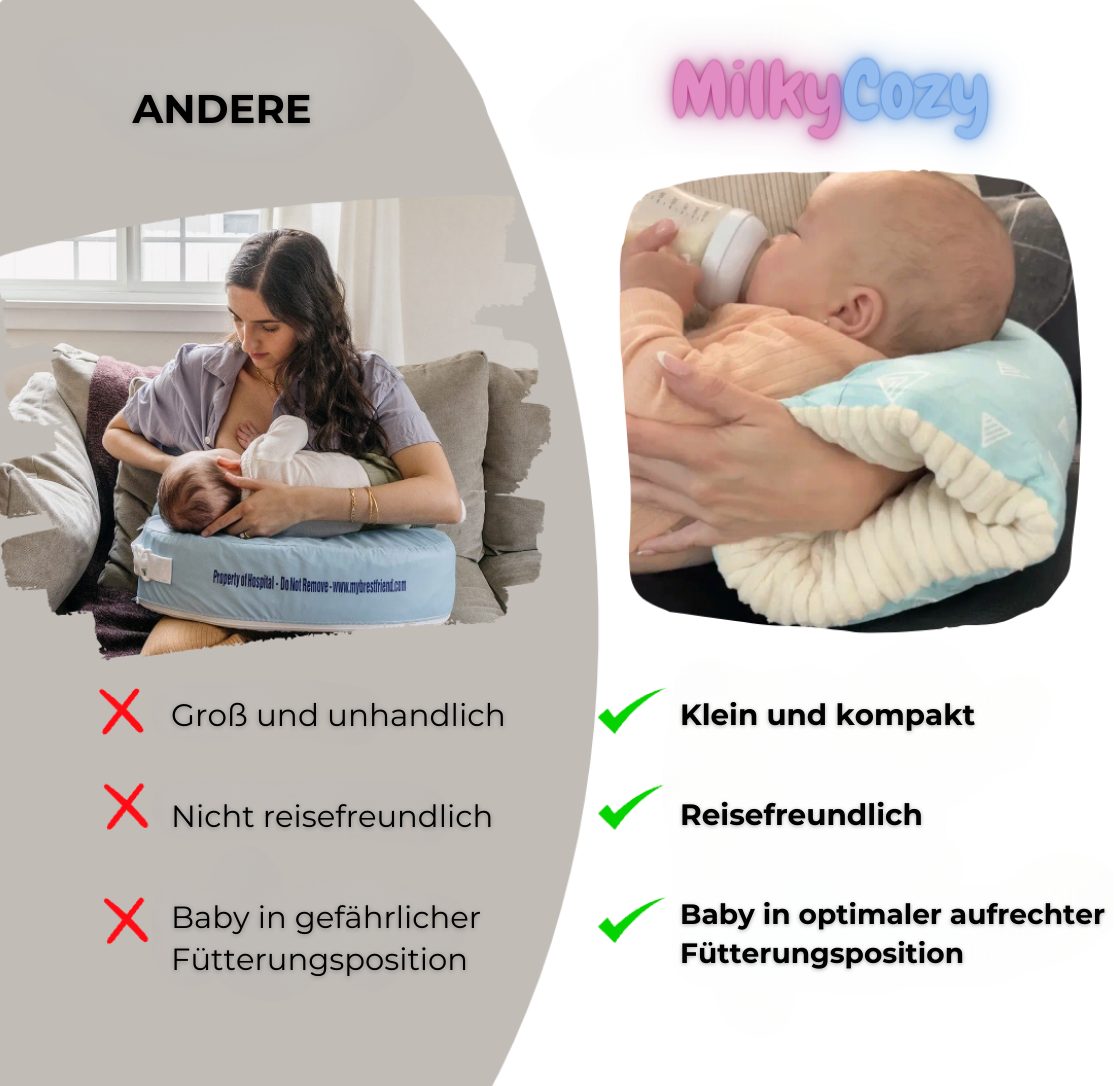 MilkyCozy - Geborgenheit für dein Baby beim Füttern