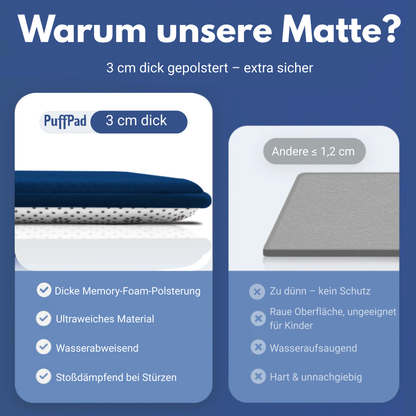 PuffPad – Der sicherste Platz zum Großwerden