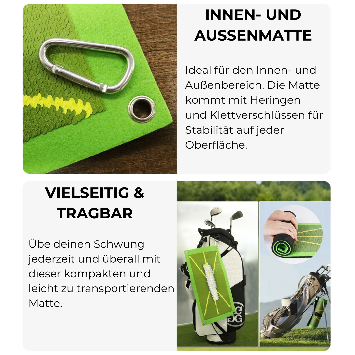 GolfGenius Mat - Die ultimative Trainingsmatte