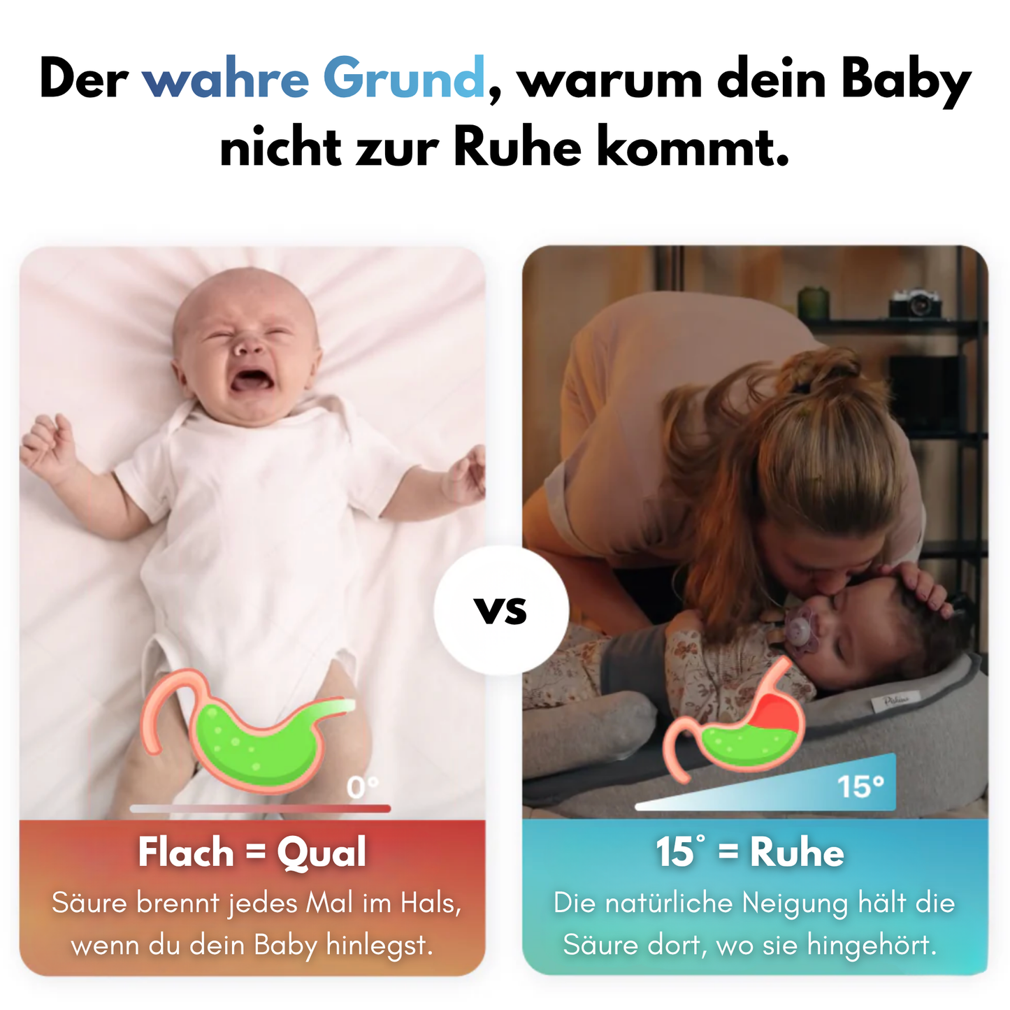 BabyCuddle - Medizinisch sicher. Himmlisch bequem.