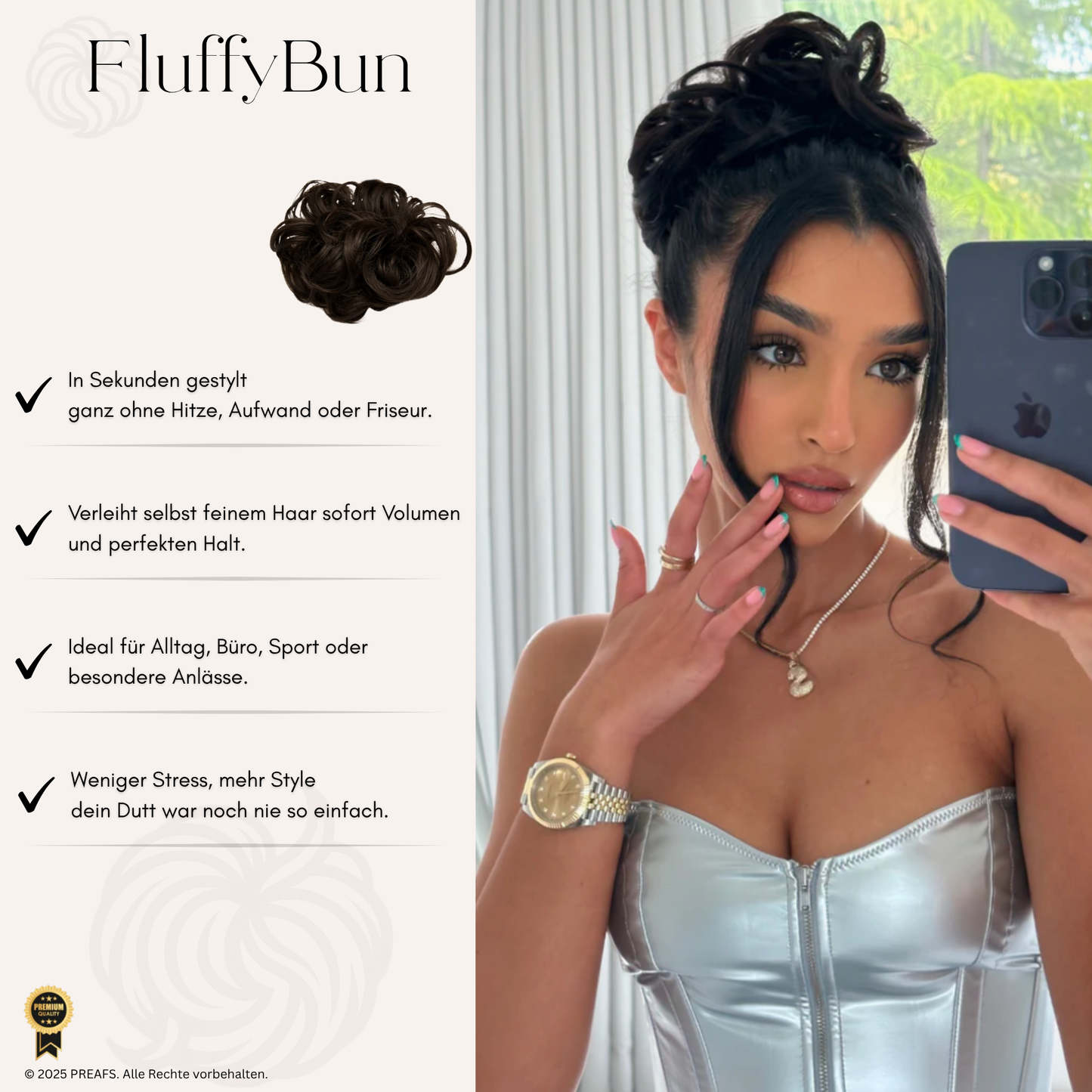FluffyBun - Dein Dutt in 10 Sekunden