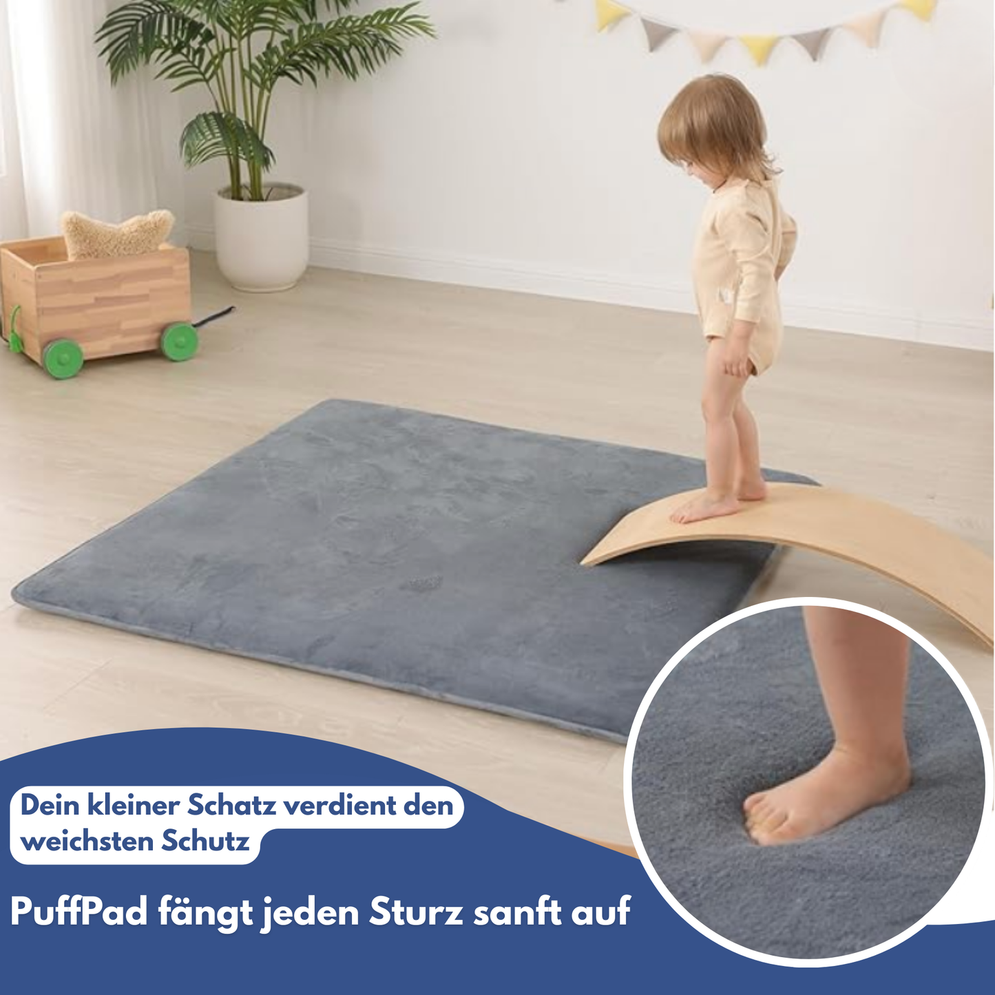 PuffPad – Der sicherste Platz zum Großwerden