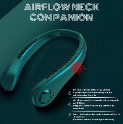 AirFlow Neck Companion: Dein persönlicher Frischebringer für unterwegs