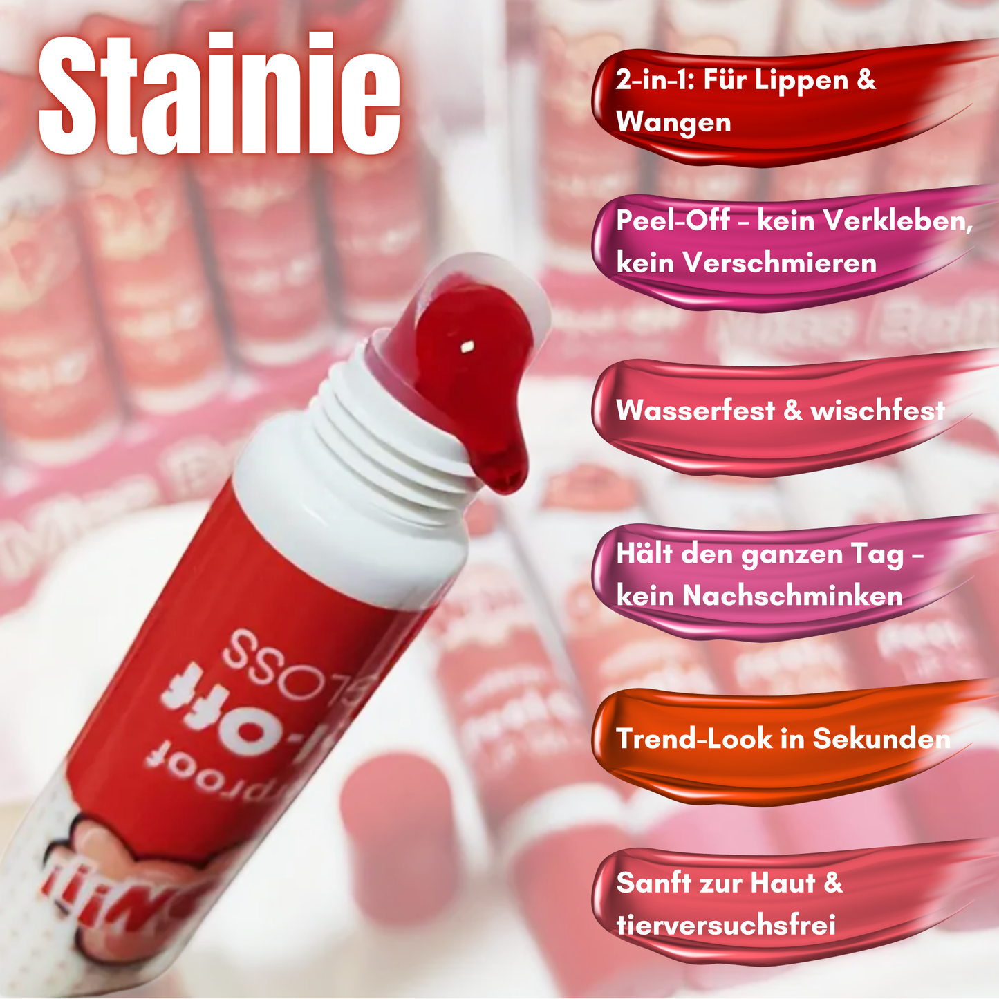Stainie – Der virale Peel-Off Lipstain