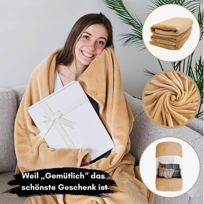 Comfee – die Decke, die du nicht halten musst