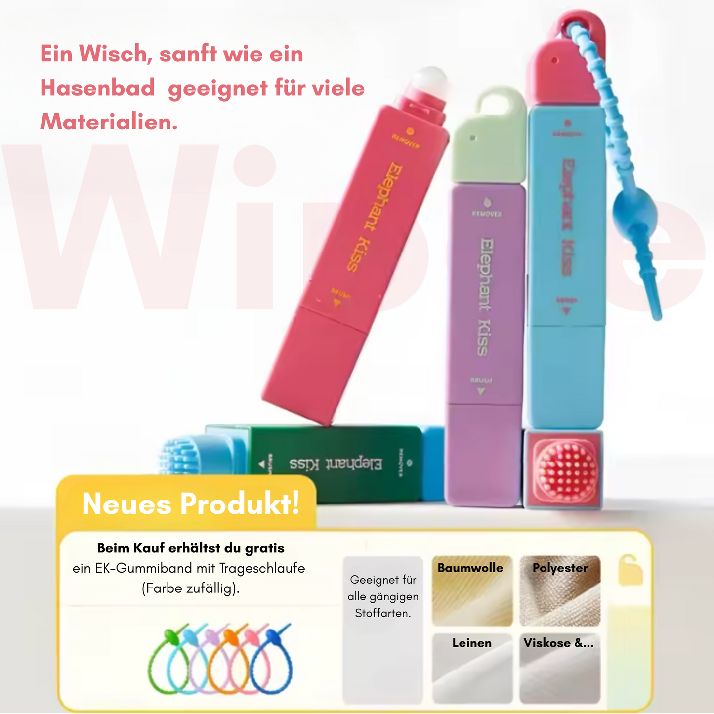 Wipee - Klein, stark – immer dabei.