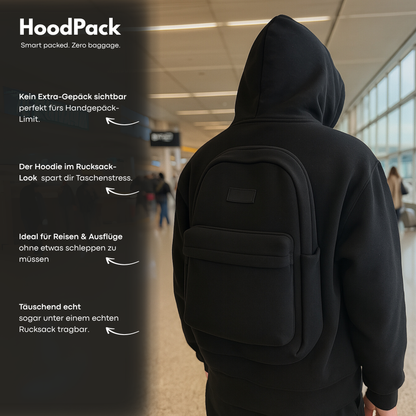 Hoodpack™ – Tragen, ohne zu schleppen