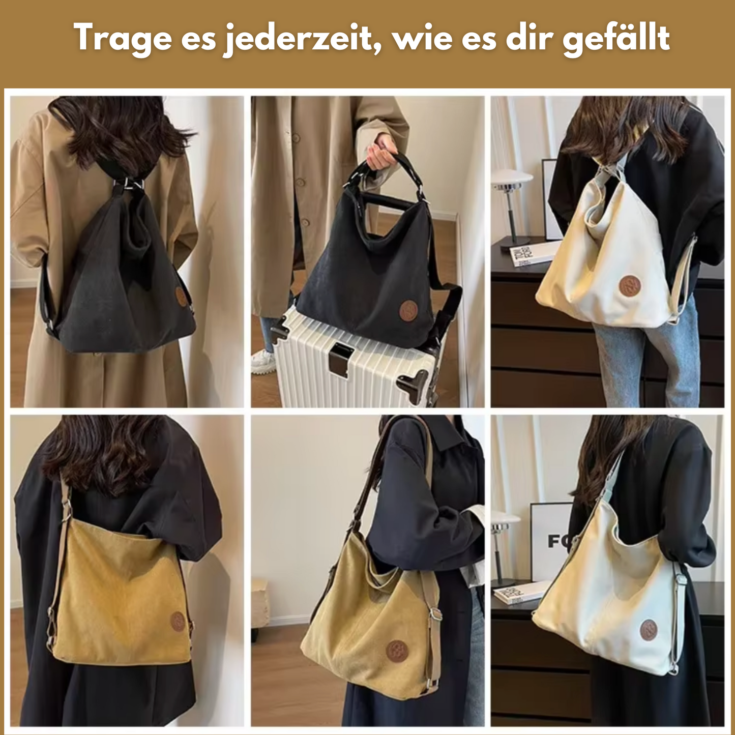 SOVERO - Eine Tasche, die alles kann