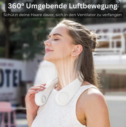 AirFlow Neck Companion: Dein persönlicher Frischebringer für unterwegs