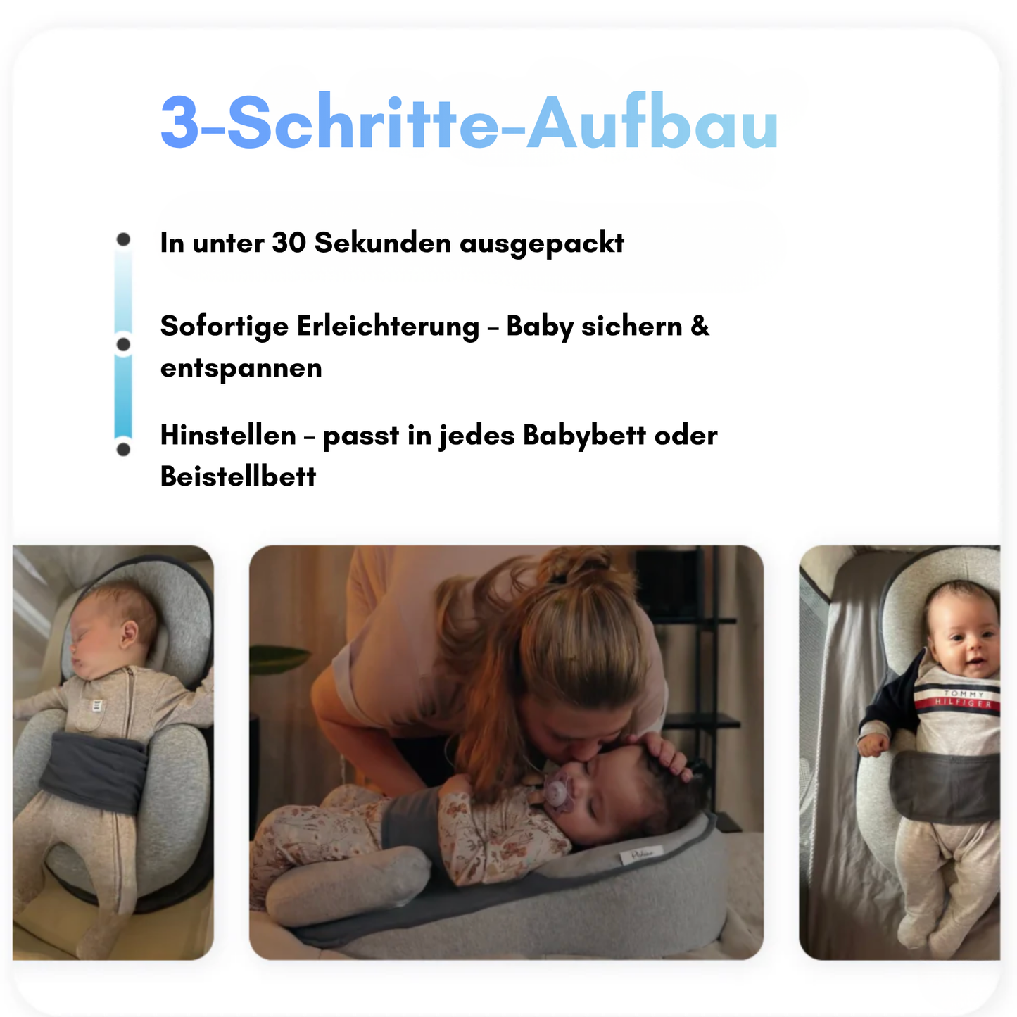 BabyCuddle - Medizinisch sicher. Himmlisch bequem.