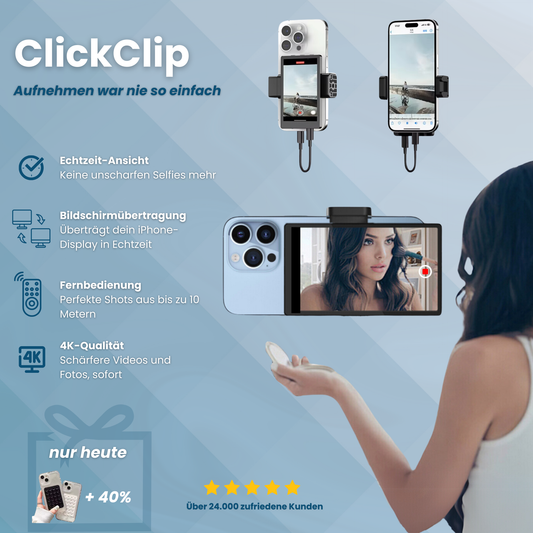 ClickClip - Scharfe Aufnahmen leicht gemacht