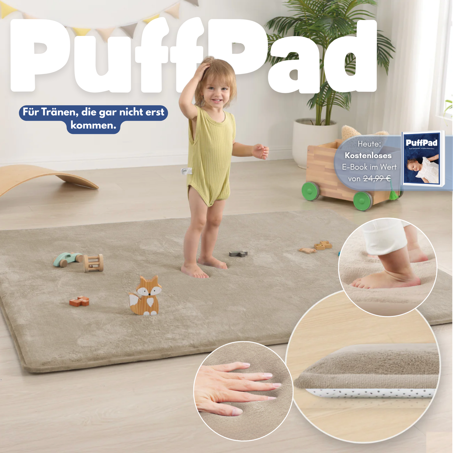 PuffPad – Der sicherste Platz zum Großwerden